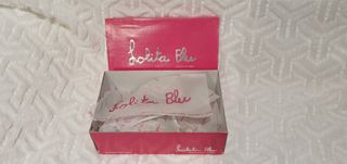 LOLITA BLUE. Sandalias tacón rosa palo dorada 38