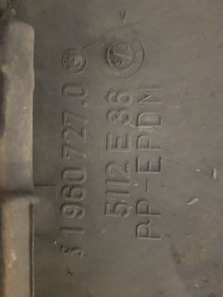 parachoques trasero bmw e36