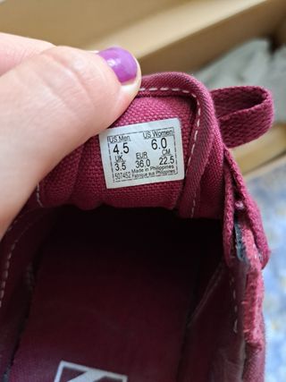 vans granates