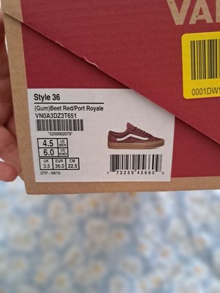 vans granates