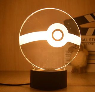Lampara de mesa POKEBALL pokemon