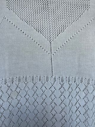 Camiseta punto manga corta blanca H&M XS