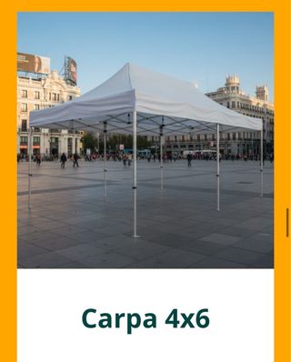 carpas de aluminio 3x3 3x4,5 3x6 5x5