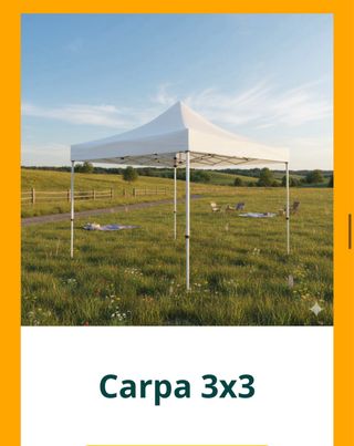 carpas de aluminio 3x3 3x4,5 3x6 5x5