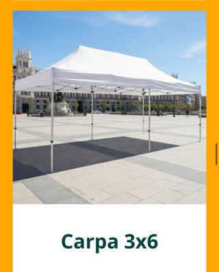 carpas de aluminio 3x3 3x4,5 3x6 5x5