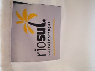 Edredón blanco 100% Algodón con 2 almohadas