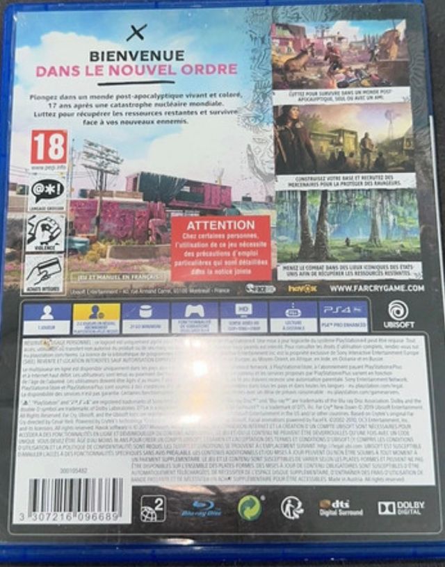 Juego ps4 farcry new dawn