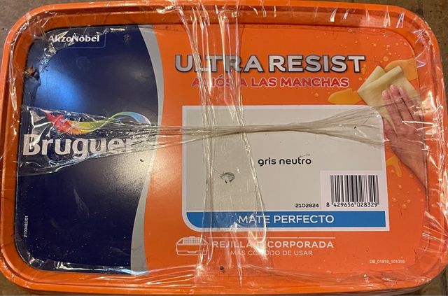 Pintura lavable gris neutro Burguer