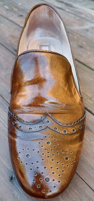 Sapatos castanhos. Uterque.