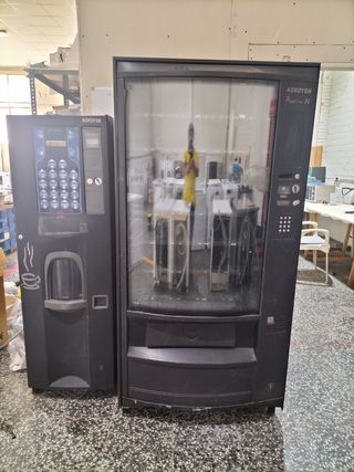 Máquina de café con monedero