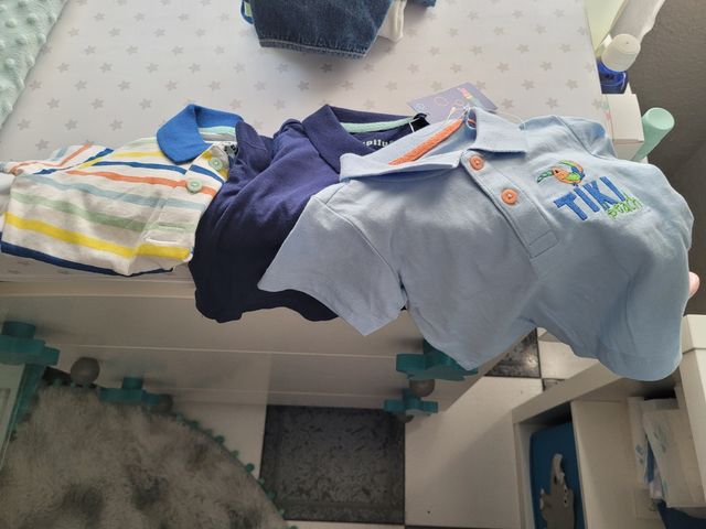 lote polos verano de 2 a 6 meses