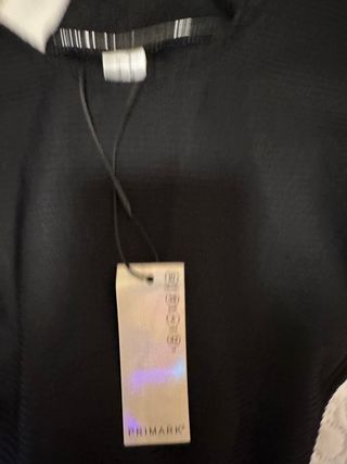 Bañador negro y blanco, talla 38, Primark