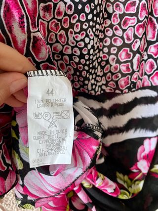 Nueva blusa floral volantes Zendra talla M