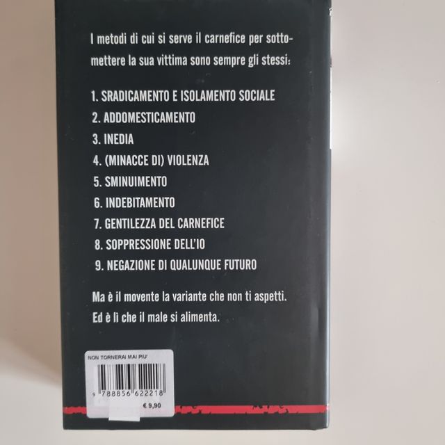 Libro Non tornerai mai più