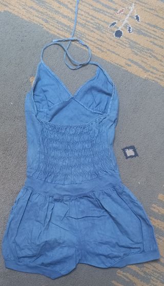 Mono corto azul talla única