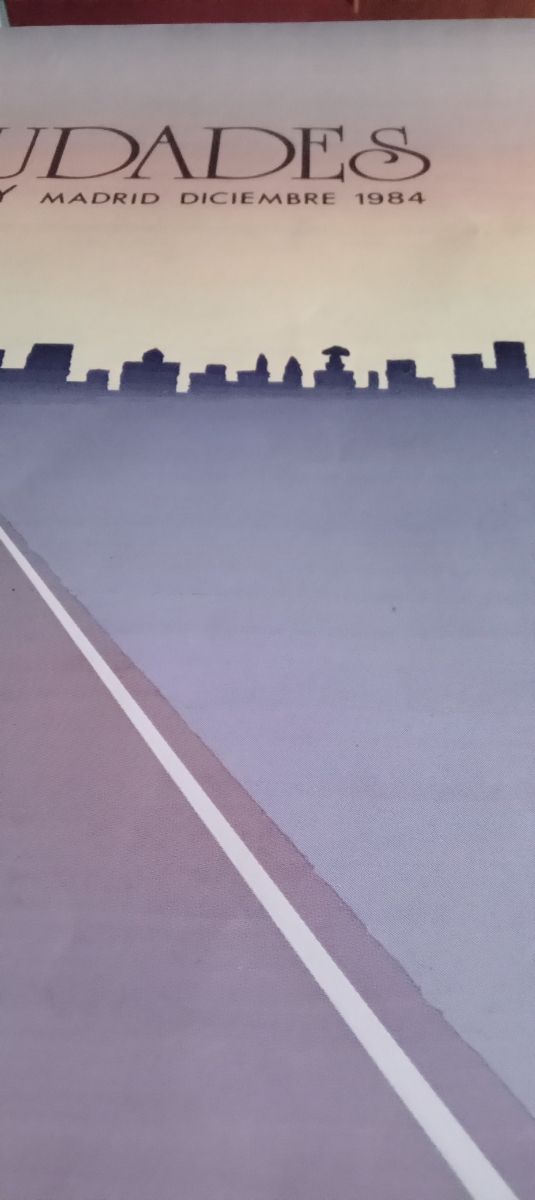 CARTEL LAS CIUDADES JUNCO 84