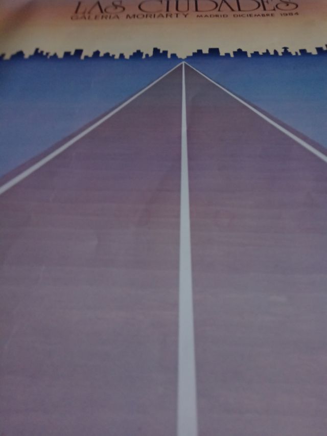 CARTEL LAS CIUDADES JUNCO 84