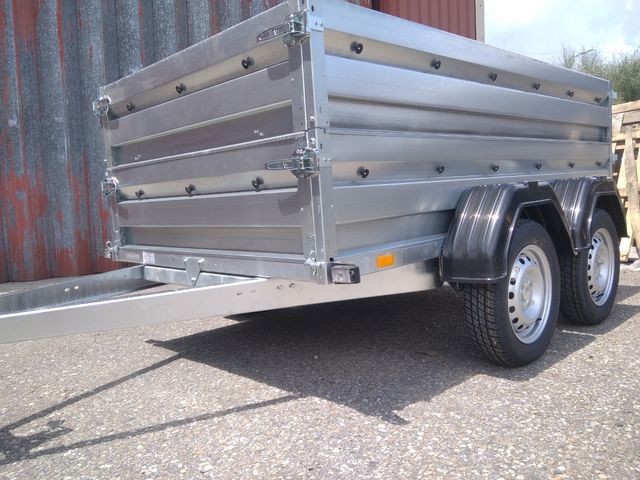 REMOLQUE NUEVO DOBLE EJE CON PANELES DOBLES