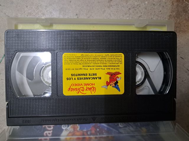 BLANCANIEVES Y LOS SIETE ENANITOS VHS
