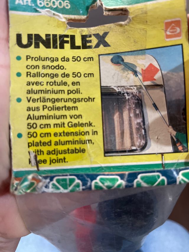 Prolunga da 60 con snodo