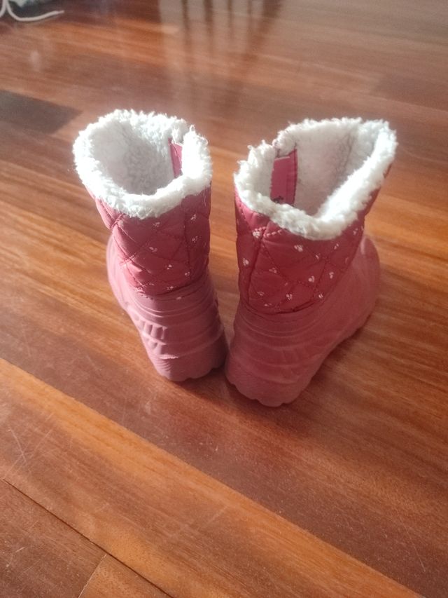 botas de nieve forradas talla 23/24