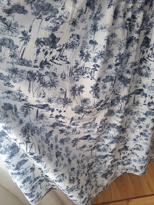 Vendo Vestido Toile Azul. Marca COOSY. Talla S
