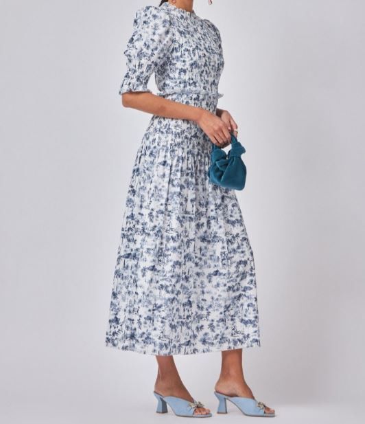 Vendo Vestido Toile Azul. Marca COOSY. Talla S