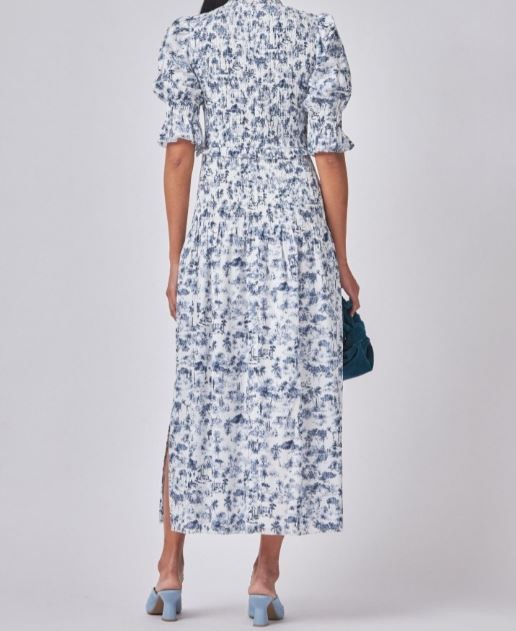 Vendo Vestido Toile Azul. Marca COOSY. Talla S