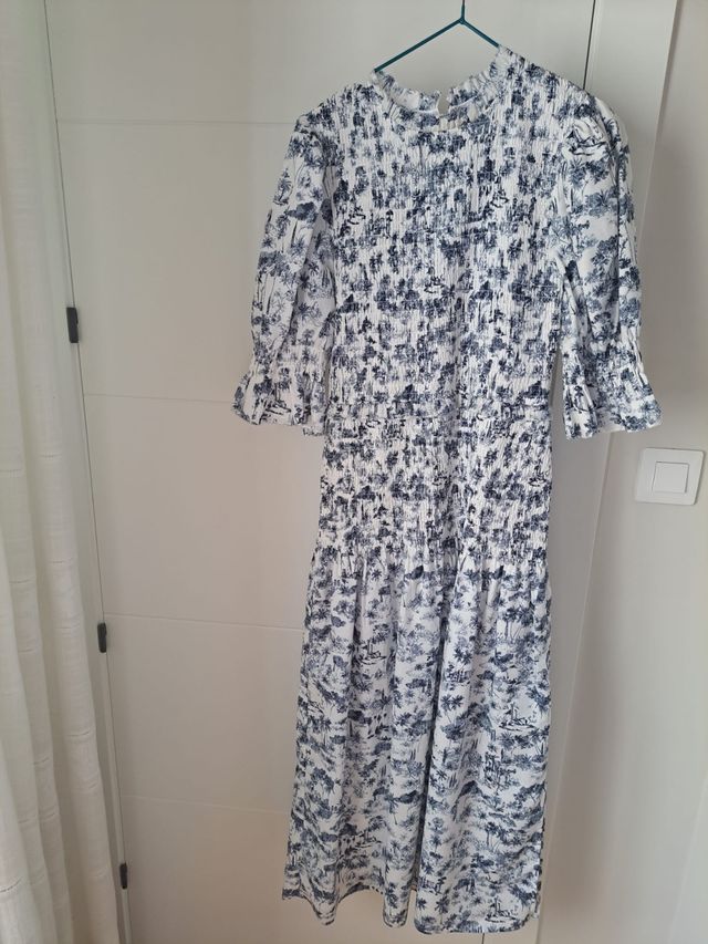 Vendo Vestido Toile Azul. Marca COOSY. Talla S