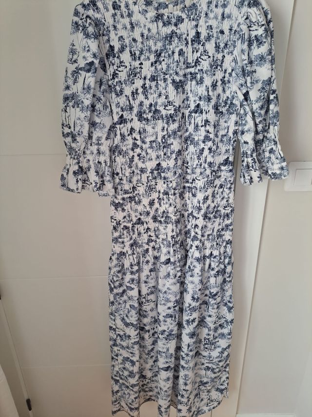 Vendo Vestido Toile Azul. Marca COOSY. Talla S