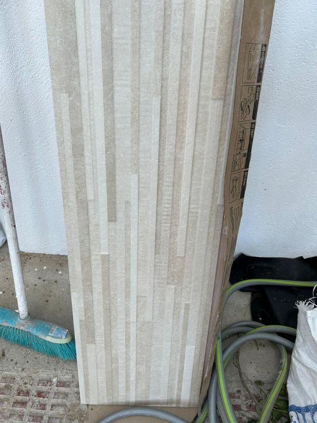 3 cajas azulejo porcelanico