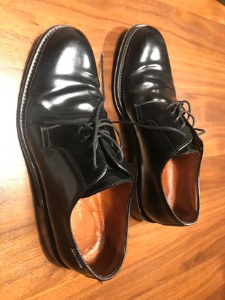 Zapatos de hombre negros de piel Martiani