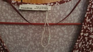 Vestido estampado Pull&Bear XS