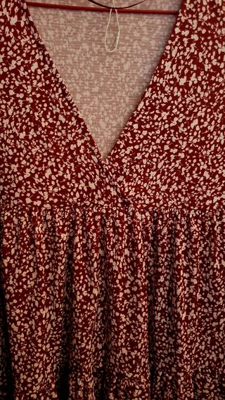 Vestido estampado Pull&Bear XS