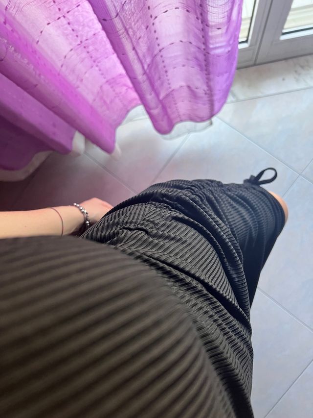 Abito tubino nero mezze maniche