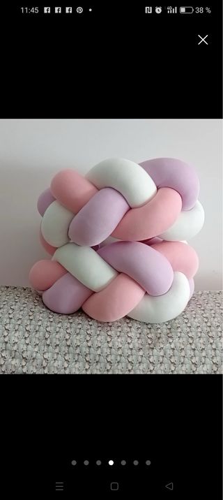 Trenza - Protezione per lettino - Protettore per culla