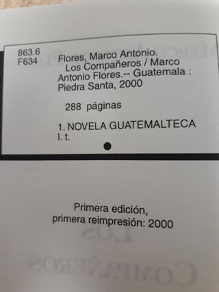 LOS COMPAÑEROS (NUEVO) Descatalogado