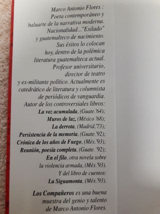 LOS COMPAÑEROS (NUEVO) Descatalogado