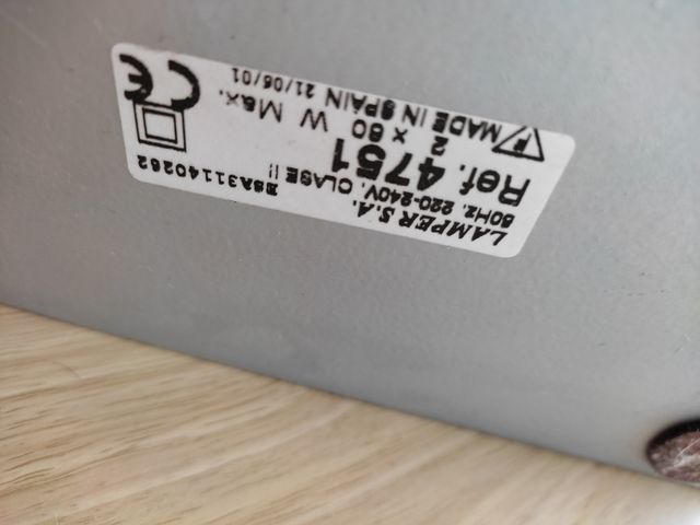 Preciosa lámpara de diseño