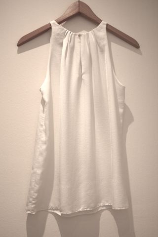 MANGO Top-Blusa sín mangas