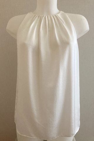 MANGO Top-Blusa sín mangas