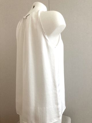 MANGO Top-Blusa sín mangas