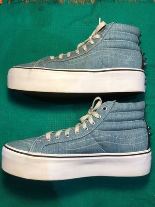 Botines Vans SK8 Platform Studded Denim 41 unisex