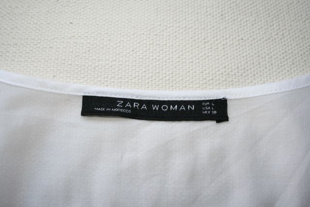 ZARA Vestido vaporoso Ibicenco