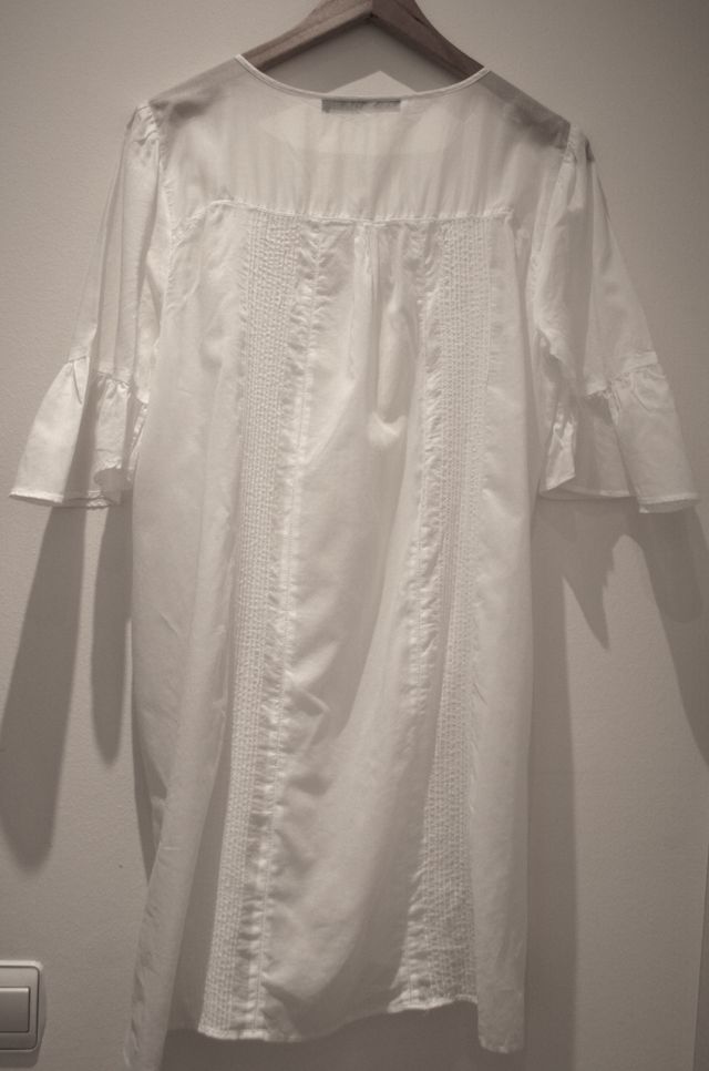 ZARA Vestido vaporoso Ibicenco