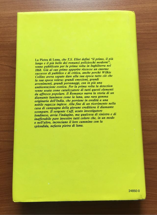 Libro la pietra di luna