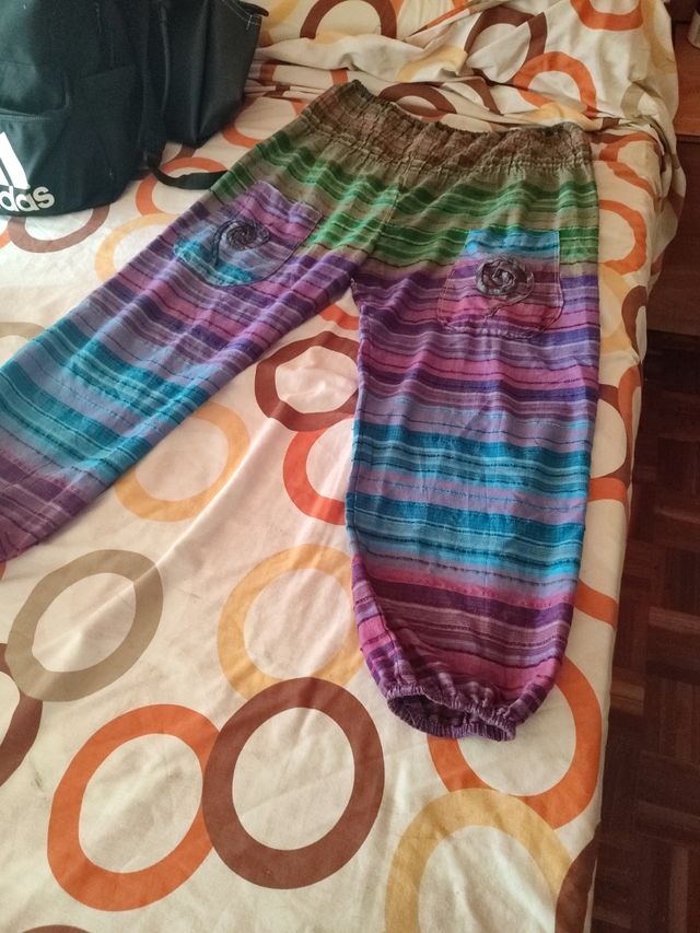 pantalones anchos