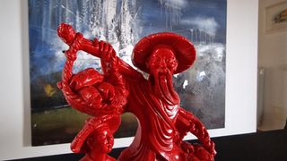 statuetta cinese giapponese orientale