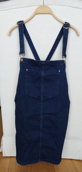  Peto falda tejano Zara