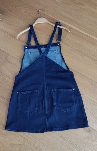  Peto falda tejano Zara